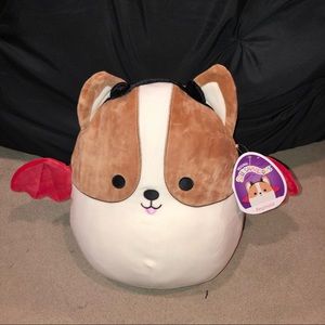 Squishmallow Reginald‎ Devil Corgi Dog 12”
